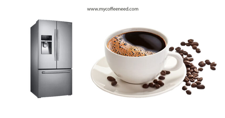 Can you put hot coffee in the fridge?